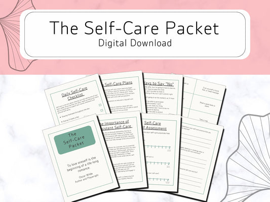 The Self-Care Packet for Clients- Digital PDF